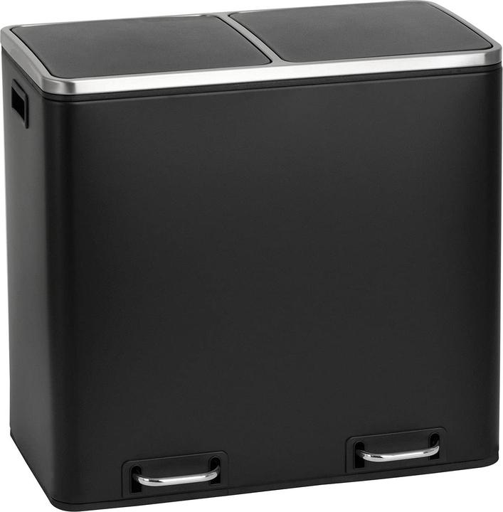 Immagine prodotto Svita TM2X24 Cestino a Pedale 48 Litri Nero (48 l)