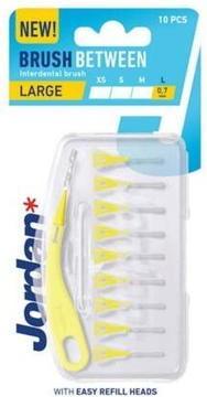 Produktbild Jordan* Brush Between Interdental Brushes L Interchangeable Tips 10Pcs. (10 x, 148 mm)
