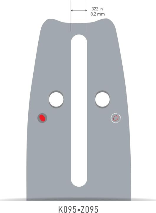 Produktbild Oregon Führungsschiene Versacut 18" 3/8" 1,5 mm