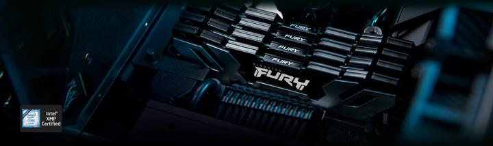 Produktbild Kingston 48GB 8000MT/s DDR5 CL38 DIMM Kit of 2 FURY Renegade Silver (2 x 24GB, 8000 MHz, DDR5-RAM, DIMM)