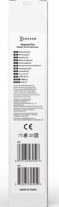 Immagine prodotto Ecovacs Panni per la pulizia