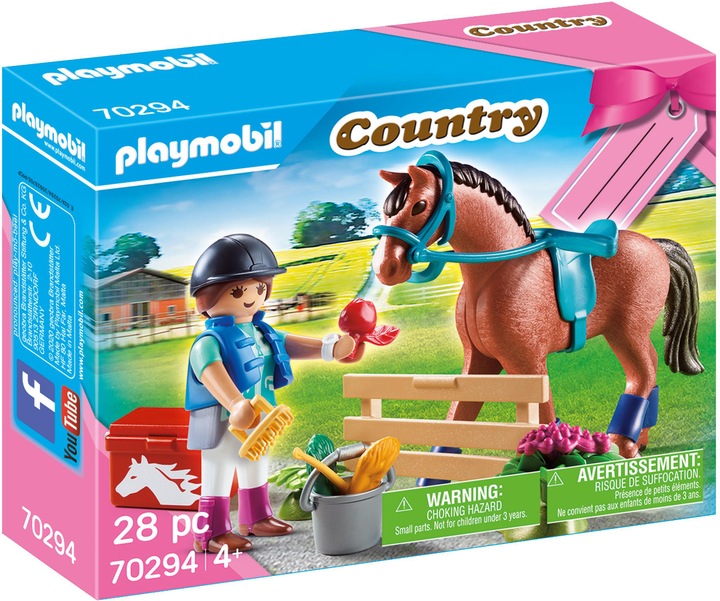 Immagine prodotto Playmobil Set regalo fattoria di cavalli (70294)