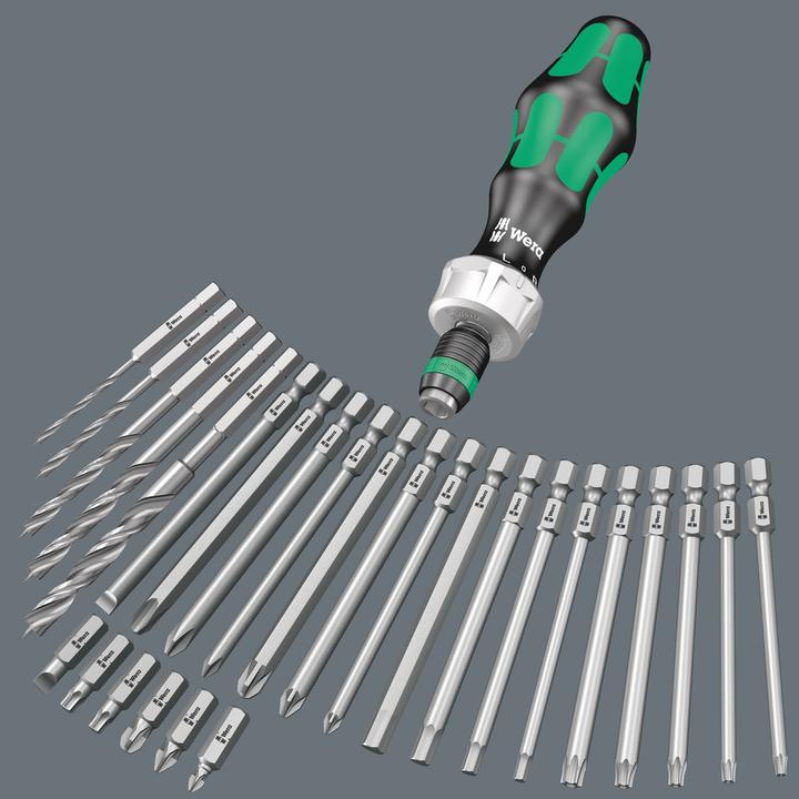 Actual product image Wera Kraftform Kompakt 60 RA Imperial (1 x 1/4x142.0)