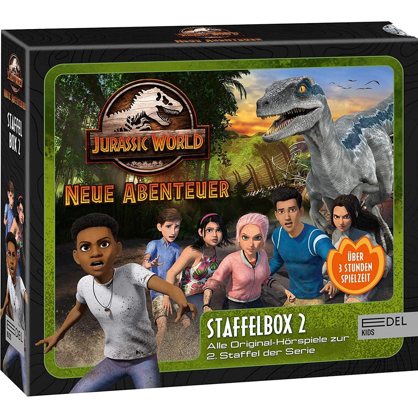Thumbnail - Jurassic World - Neue Abenteuer Staffelbox 2 (F4-6), Hörbücher