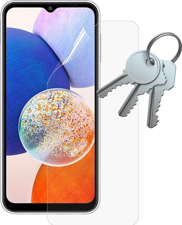 Actual product image Screenguard 100% Display Protection Film Samsung Galaxy A14 5G Crystal Clear (1 Piece, Samsung Galaxy A14 5G)