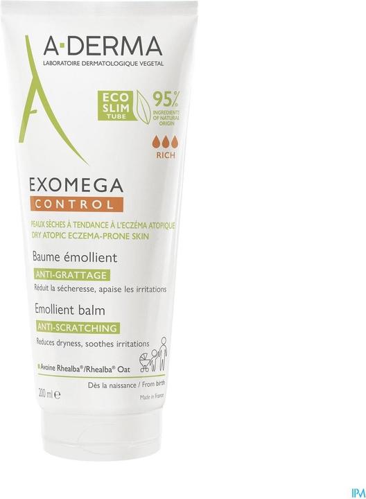 Produktbild A-Derma EXOMEGA CONTROL Balsam Bals (Körpermilch, 200 ml)