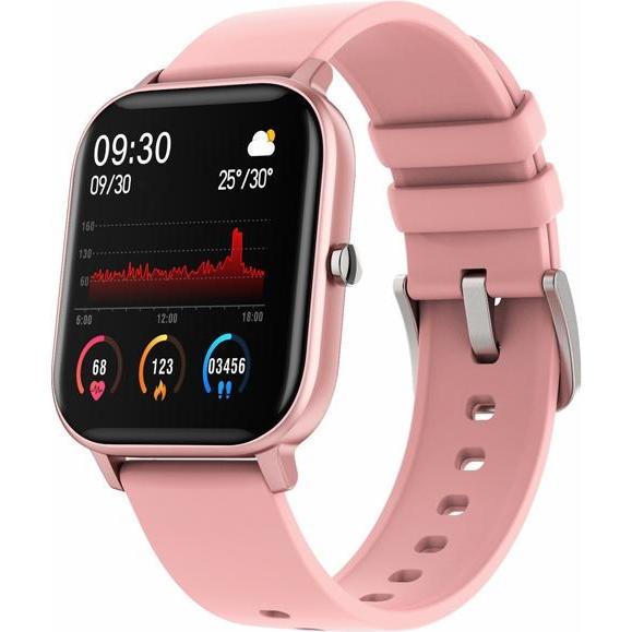 EKO Connected Watch 4.0 Waterproof IP68 mit Herzsensor und Schrittzähler, Smartwatch