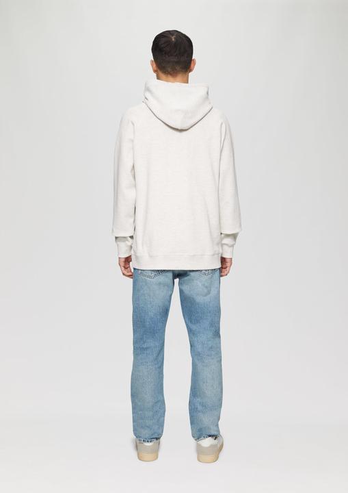 Produktbild S.Oliver Sweatshirt Hoodie aus Baumwolle mit Logo-Patch und Struktur (3XL)