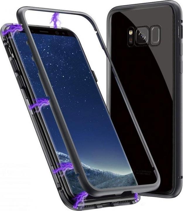 Produktbild G-Case Samsung Galaxy S8+ Aluminium Magnetic Glass Backcover Hülle (Samsung Galaxy S8+)