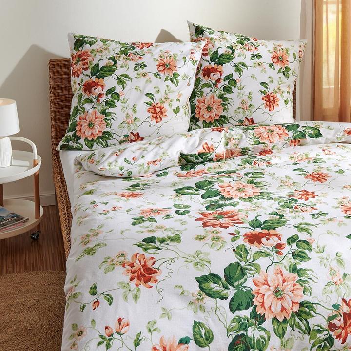 Produktbild Traumschlaf Blumen (Bettwäsche Set, 240 x 220 cm, 80 x 80 cm)