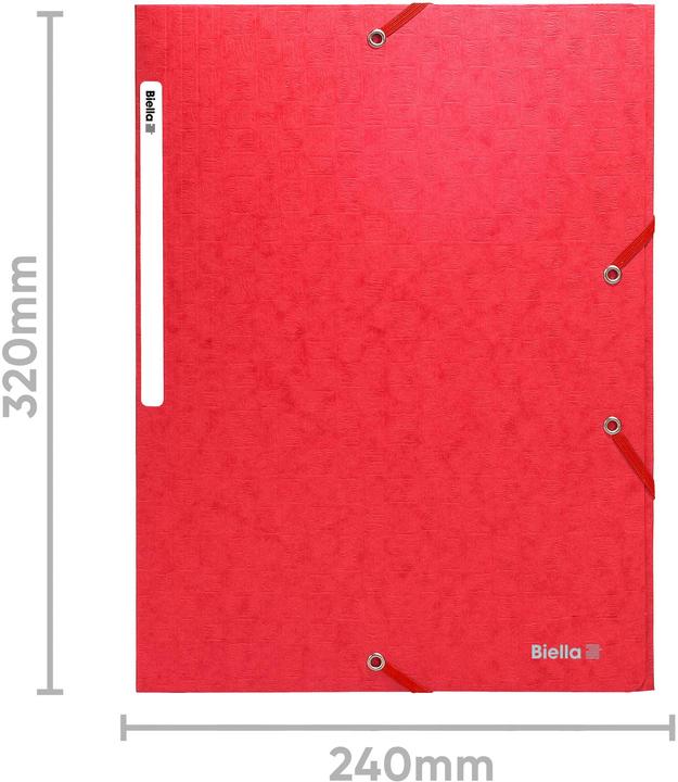 Produktbild Biella Gummibandmappe (A4, 1 x)