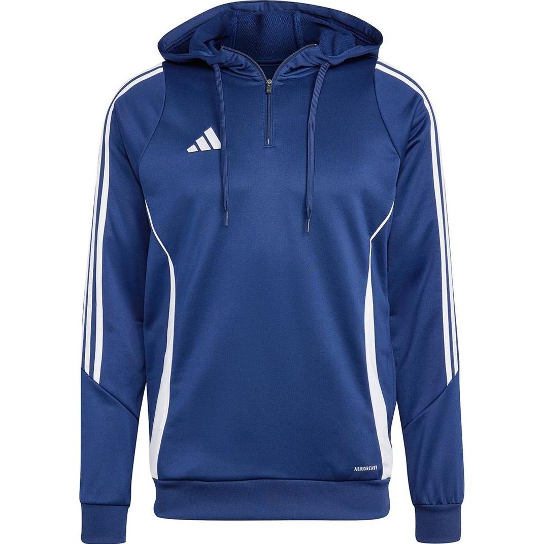 adidas, Herren, Pullover, TIRO24 TRHOOD, Blau, (S)