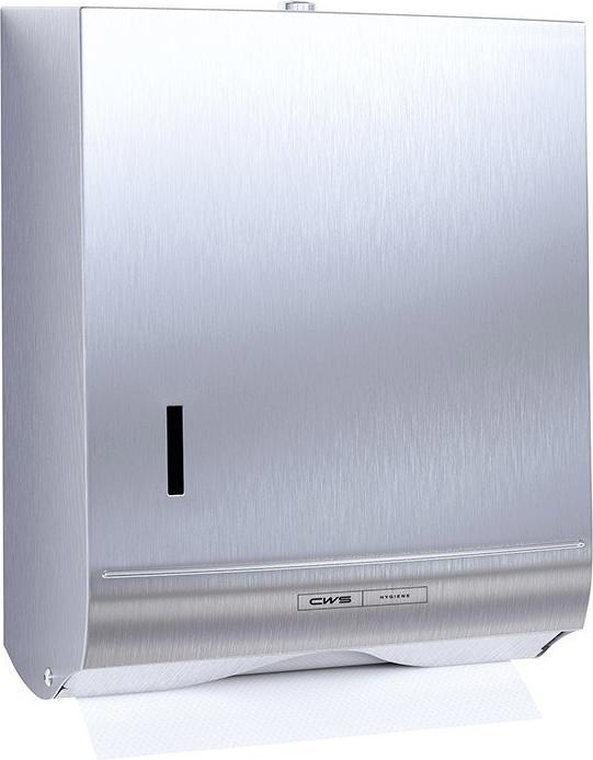 Produktbild CWS Faltpapierhandtuchspender Paradise Stainless Steel Paper Slim