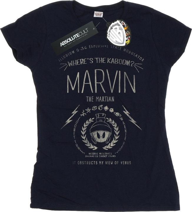 Immagine prodotto Looney Tunes Marvin The Martian Where's The Kaboom Maglietta Donna (L)