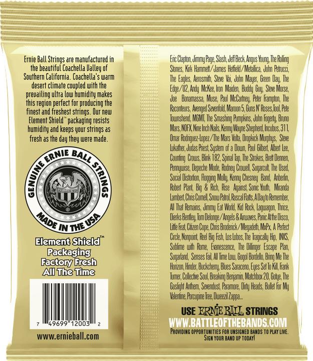 Produktbild Ernie Ball Earthwood Medium Light (6 x, Gitarre, 0.05")