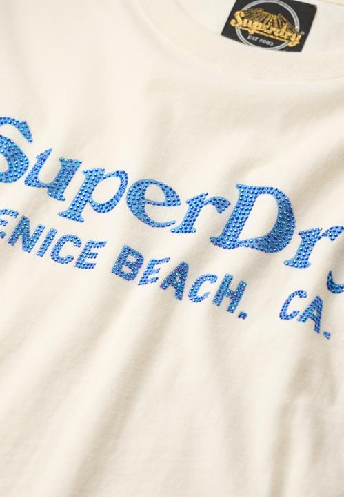 Produktbild Superdry Locker geschnittenes Venue Metallic T-Shirt (10XL)
