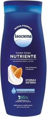 Leocrema Nourishing Body Cream for Dry and Dehydrated Skin with Almond Oil (Körpercreme)