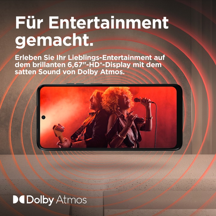 Immagine prodotto Motorola Moto G05 (64 GB, Rosso prugna, 6.67", Doppia SIM, 50 Mpx, 4G)