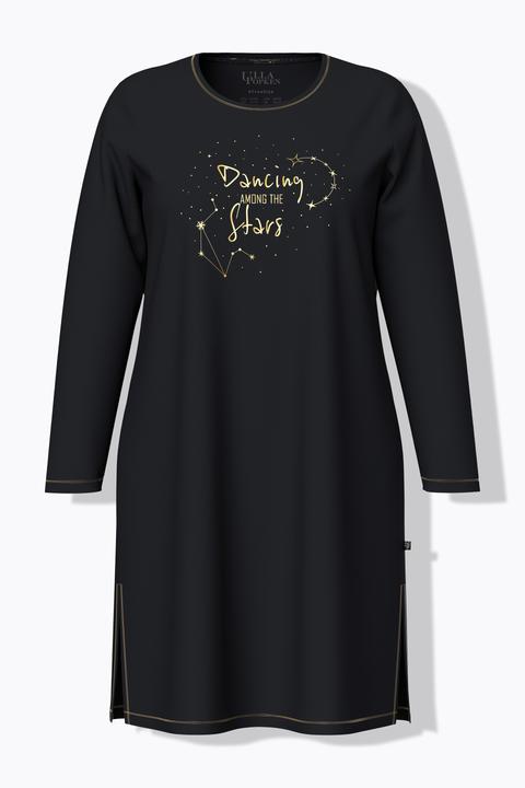 Image du produit Ulla Popken Grands t-shirts en lot de 2, col rond/V, manches longues (46, 48)