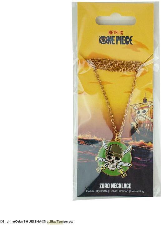 Image du produit Cinereplicas One Piece Collier & Pendentif Zoro (Métal)