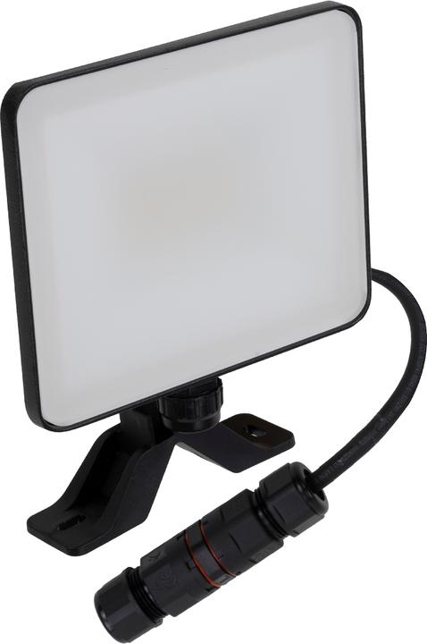 Produktbild Luxula LED-Fluter, BeamPlug, 20 W, 4000 K (neutralweiss), 2400 lm, schwarz (2400 lm, IP65)