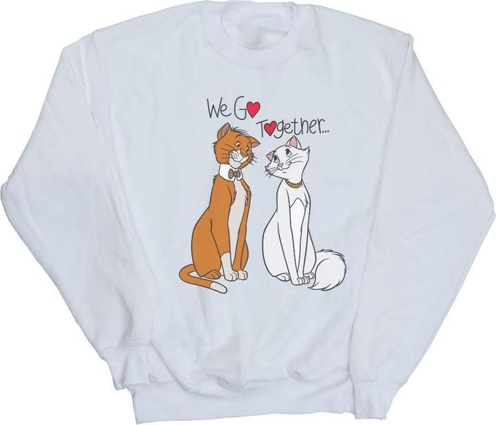 Actual product image Disney Womens/Ladies The Aristocats We Go Together Sweatshirt (M)