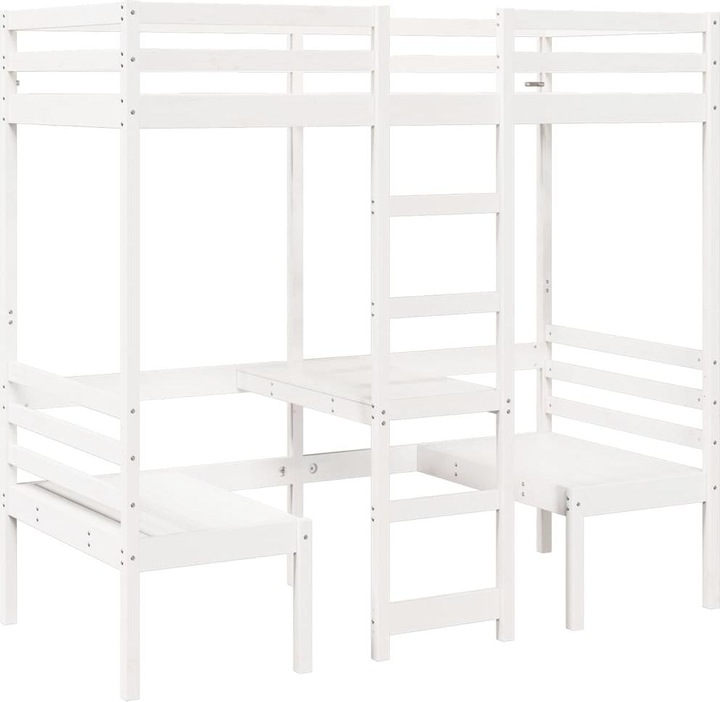 Valeurs nutritives et ingrédients VidaXL Lit superposé avec bureau & chaises (80 x 200 cm)