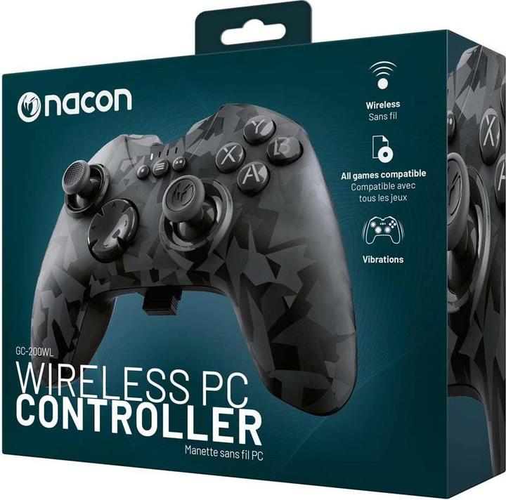 Productafbeelding Nacon Gaming GC-200WL draadloze gamecontroller (PC, Windows)
