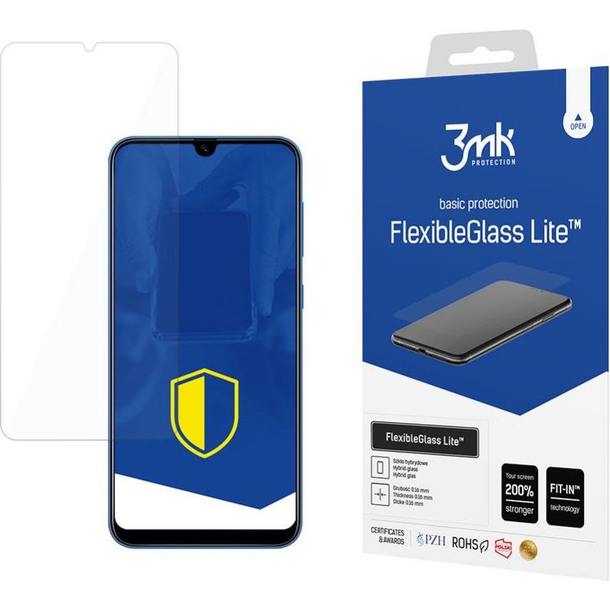 3MK hybrid glass Flexible 2.5D Lite for Samsung Galaxy A20e (1 Stück, Samsung Galaxy A20e), Smartphone Schutzfolie