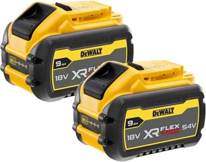 2x XR FLEXVOLT DCB 547 rechargeable battery