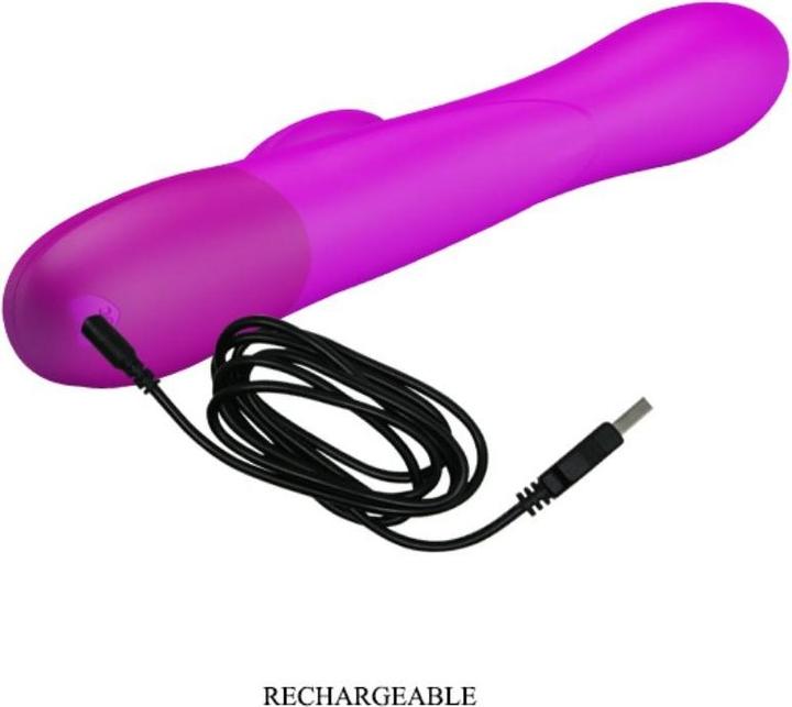 Actual product image Lovetoy PRETTY LOVE - DEMPSEY, PINK, USB, 7 function