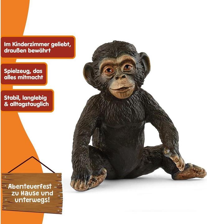 Immagine prodotto Schleich Giovane scimpanzé