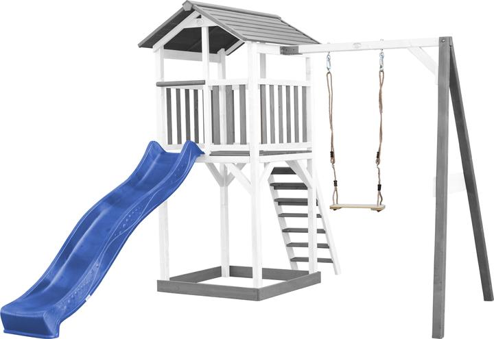 Immagine prodotto Axi Torre da gioco Beach Tower con altalena singola - scivolo blu