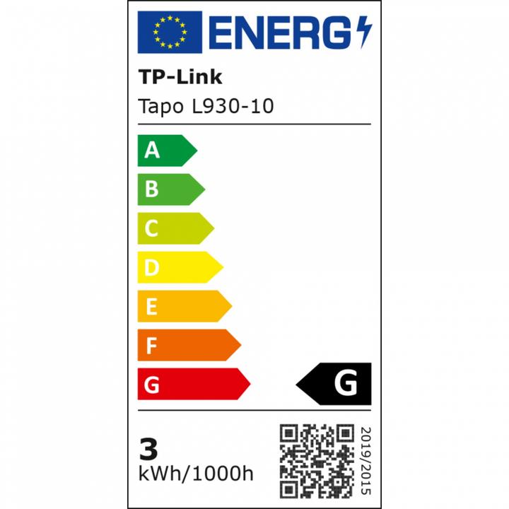 Energy Label TP-Link Tapo L930-10) (Multicoloured, 1000 cm, Indoor)