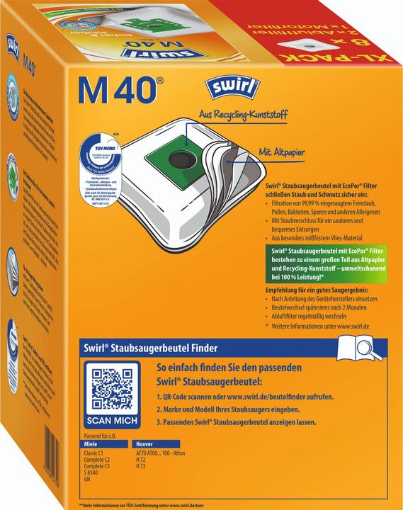 Produktbild Swirl M 40 XL Vorteilspack EcoPor® (8 x)
