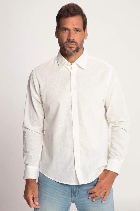 Produktbild JP1880 Hemd, Langarm, Leinenmix, Kentkragen, Modern Fit (3XL)