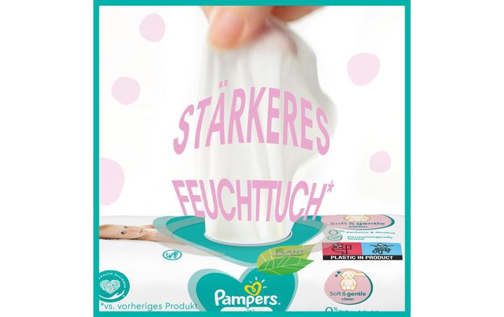 Actual product image Pampers Sensitive (260 Piece)
