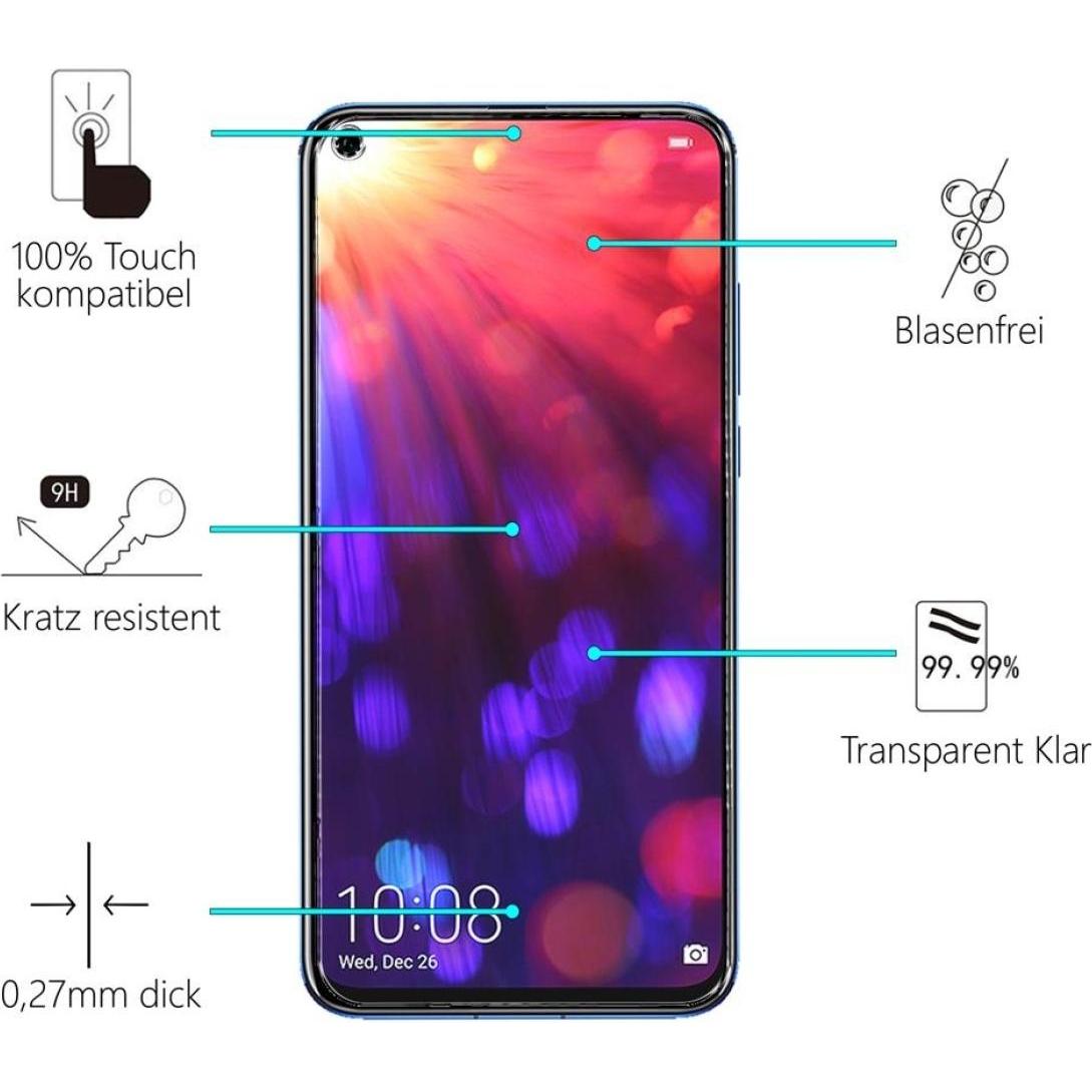 Thumbnail - Screenguard Honor View 20 Panzerglas Schutzfolie Case Friendly Design (Honor View 20), Smartphone Schutzfolie, Transpare...