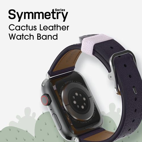 Image du produit OtterBox Symmetry Cactus Leather Watch Band pour Apple Watch 9/8/7 45mm (45 mm, Cuir végétalien)