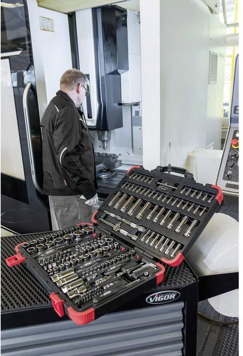 Productafbeelding Vigor Dopsleutelset (3/8", 1/4", 1/2")