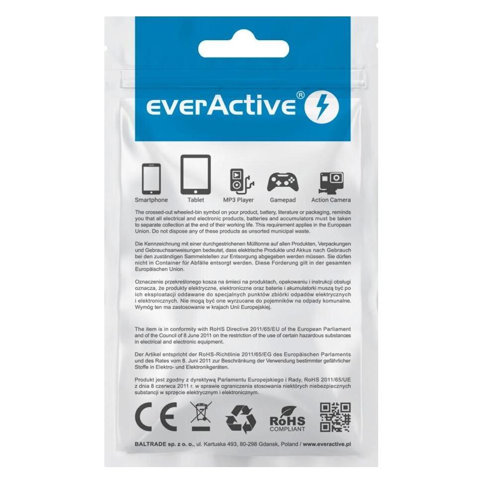 Everactive Cavo USB-micro USB da 2,0 m CBB-2MB (2 m, USB 2.0