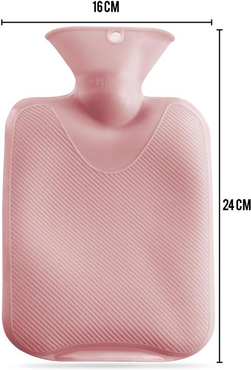 Produktbild Normani Wärmflasche mit Gürtel und Bezug (0.75 l, Bettflasche mit Bezug)