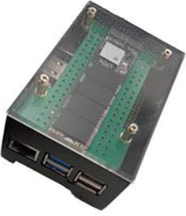 Produktbild Allnet Rock Pi Aluminium Gehäuse ecoPI Starter silber