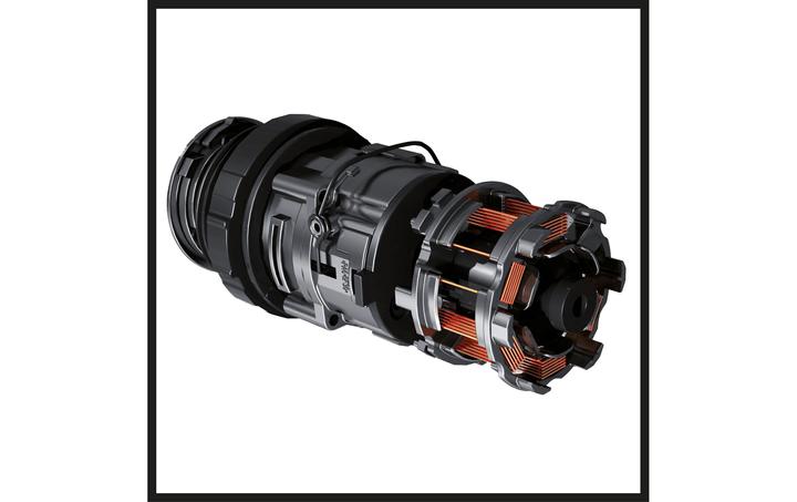 Actual product image Einhell Battery angle grinder AXXIO 36/230 Q Solo (230 mm)
