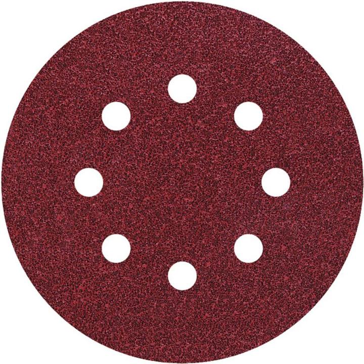 Produktbild wolfcraft 25 Haft-Schleifsch. Exz. Korund K80 ø125 (80)