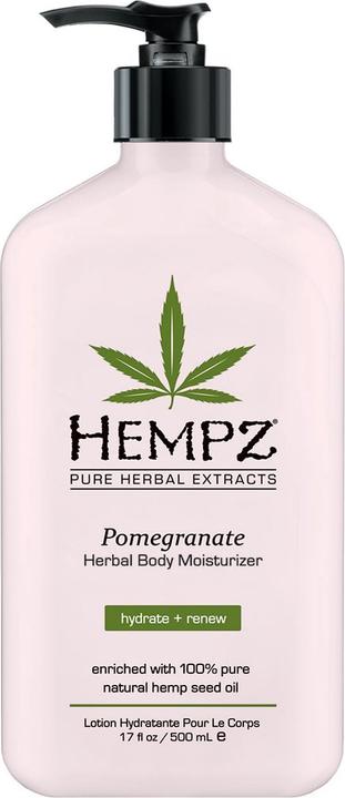 Hempz Pomegranate Herbal Body Moisturizer 17oz Paraben-Free Anti-Aging Hydrating Lotion for All Skin (Körperlotion)