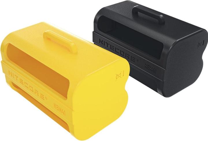 Produktbild Nitecore Batteriemagazin NBM41, gelb
