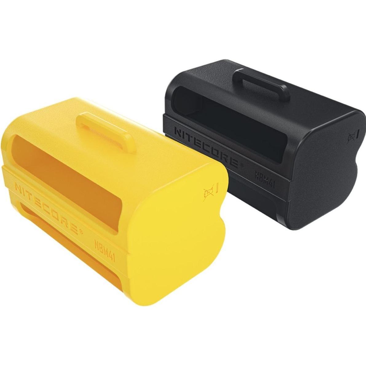 Nitecore, Accessori per torce, NBM41 4 slot x 21700 Caricabatterie Giallo