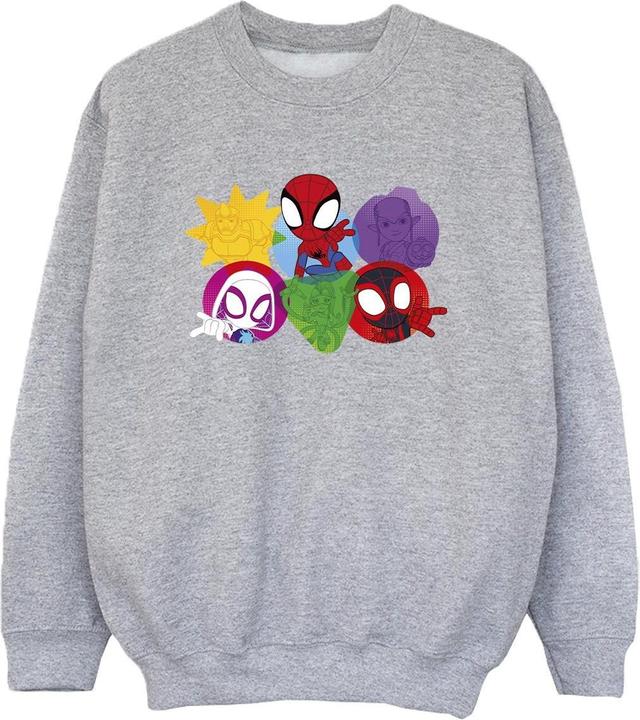Immagine prodotto Spidey And His Amazing Friends Faces Felpa Ragazzi (116)