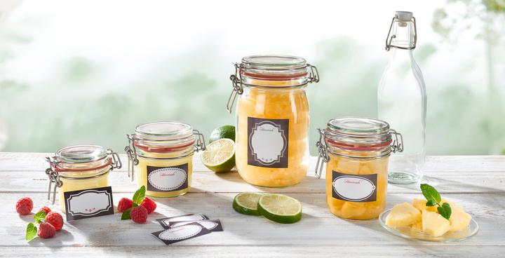 Produktbild Leifheit Deko-Etiketten Schwarz und Weiss